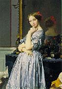Jean Auguste Dominique Ingres Louise de Broglie, Countess d Haussonville oil painting reproduction